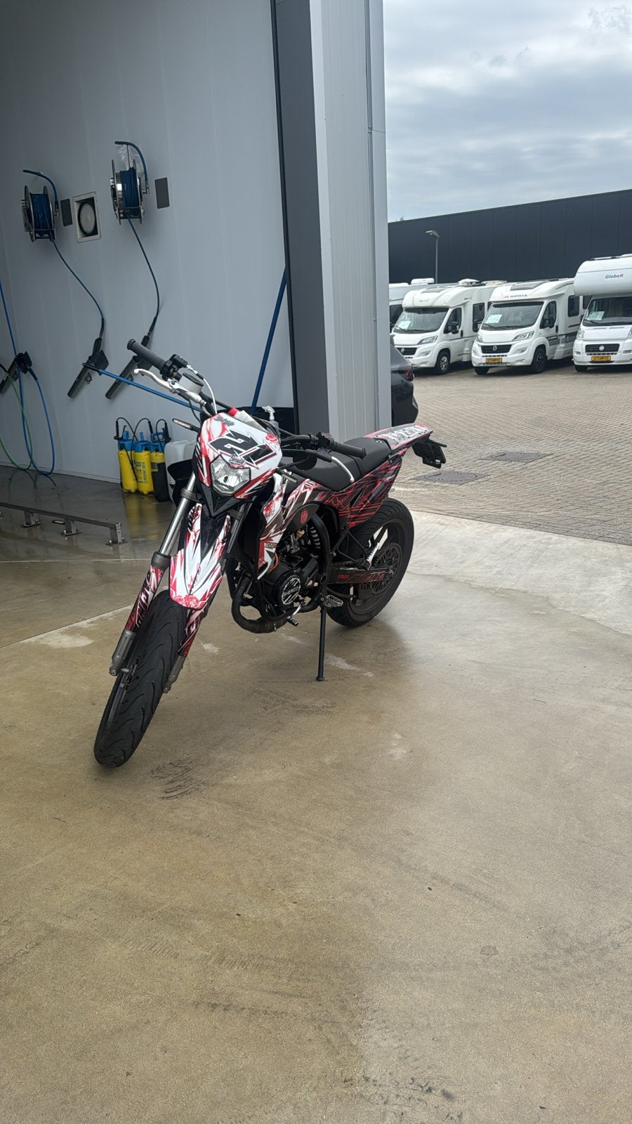 Nette Sherco SM-R, Ophalen, Gebruikt, Maximaal 45 km/u