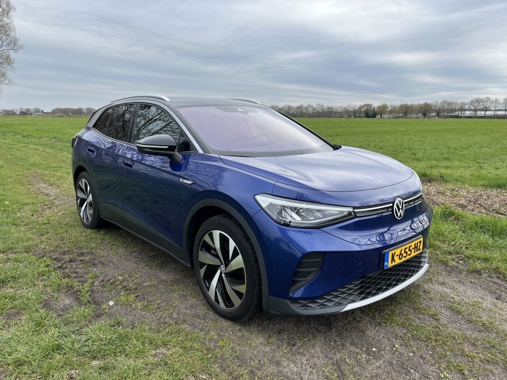 Volkswagen ID.4 First 77 kWh (bj 2020, automaat), Automaat, Gebruikt, Blauw, 380 km