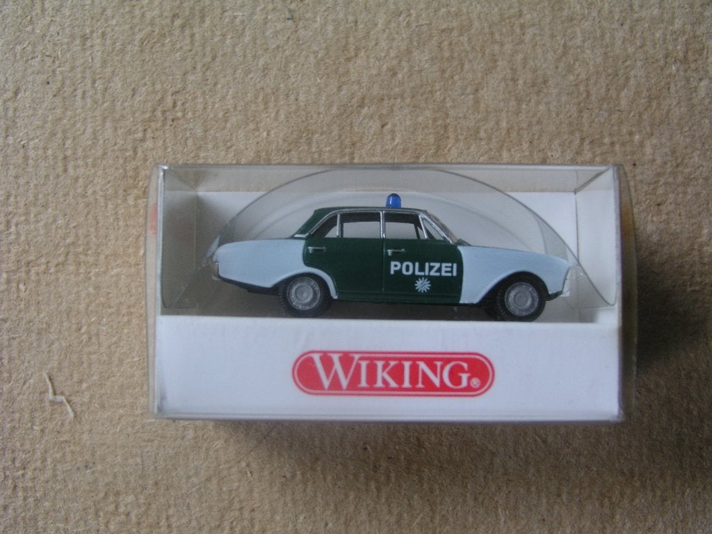 Ford Taunus 17M P3 politieauto model, 1:87, Wiking, nieuw, Ophalen of Verzenden, Nieuw, Auto, Wiking