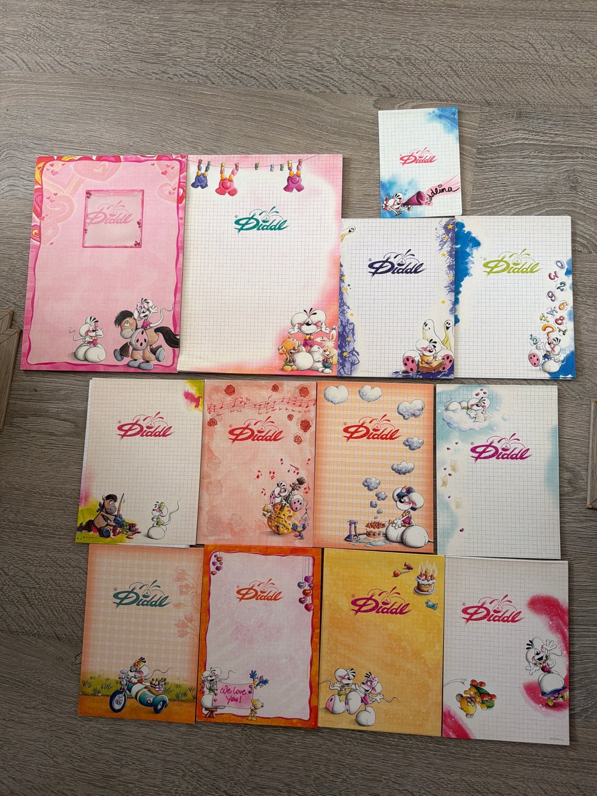 Didl blokken - diverse designs, sommige nog vol, Ophalen of Verzenden, Gebruikt