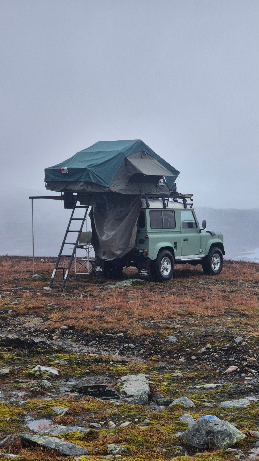 FD/Tembo 4x4 daktent met ondertent, Caravans en Kamperen, Tenten, Ophalen, Tot en met 2