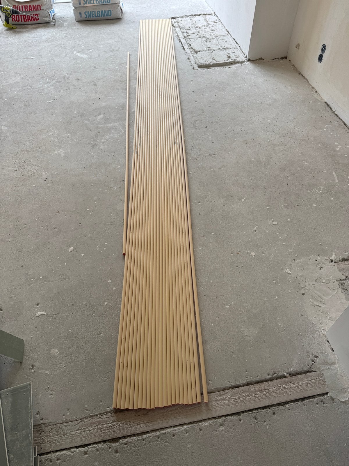 22 Elektra buizen 16mm 4m, Ophalen, Zo goed als nieuw, Overige typen