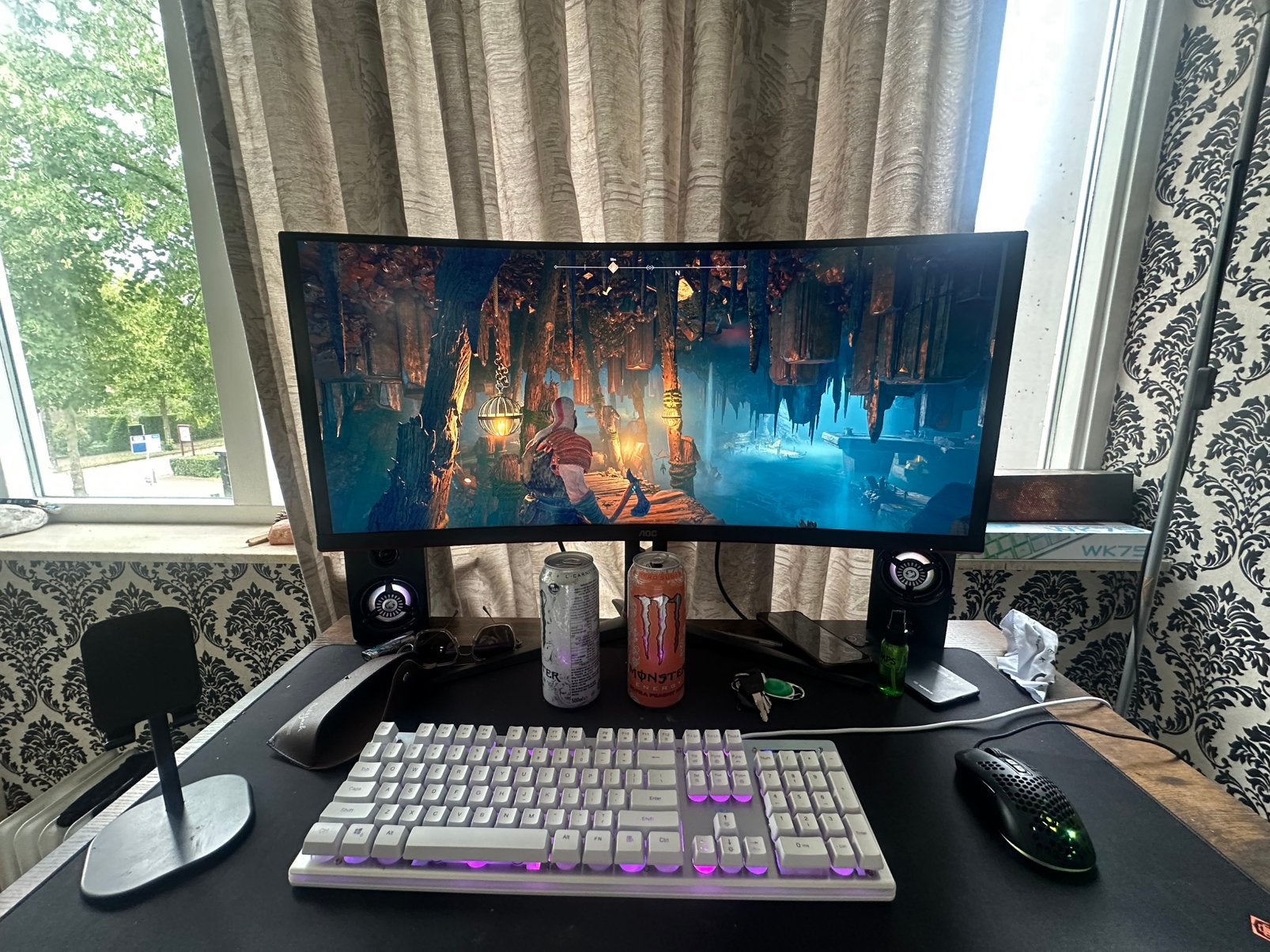 Gaming PC with peripherals, Computers en Software, Ophalen, Zo goed als nieuw, Gaming, SSD