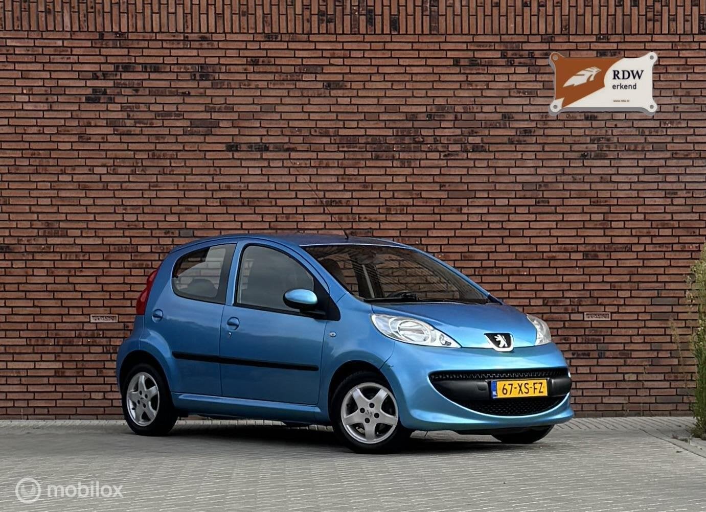 Peugeot 107 1.0-12V XS,New APK,AIRCO,Elektr. Ramen, Auto's, Voorwielaandrijving, Gebruikt, 68 pk, Bedrijf
