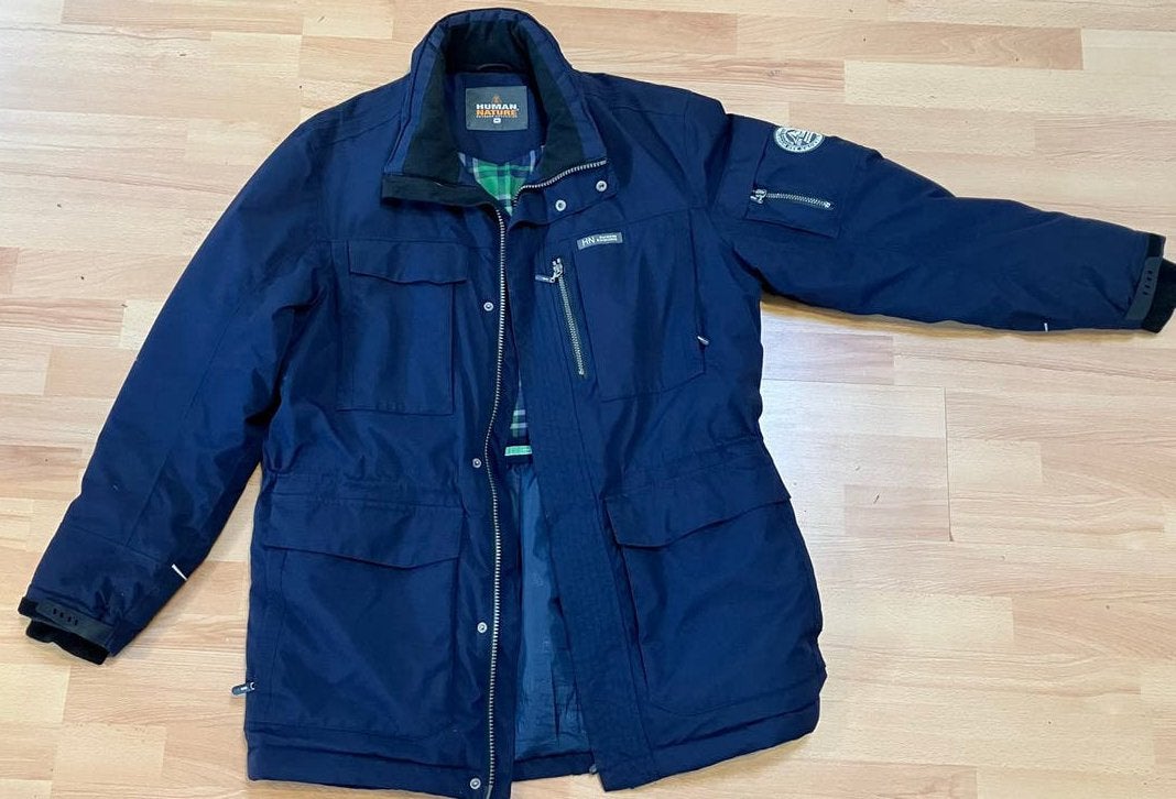 Human Nature Outdoor Jas - Maat XL, Ophalen of Verzenden, Gedragen, Maat 56/58 (XL), Blauw