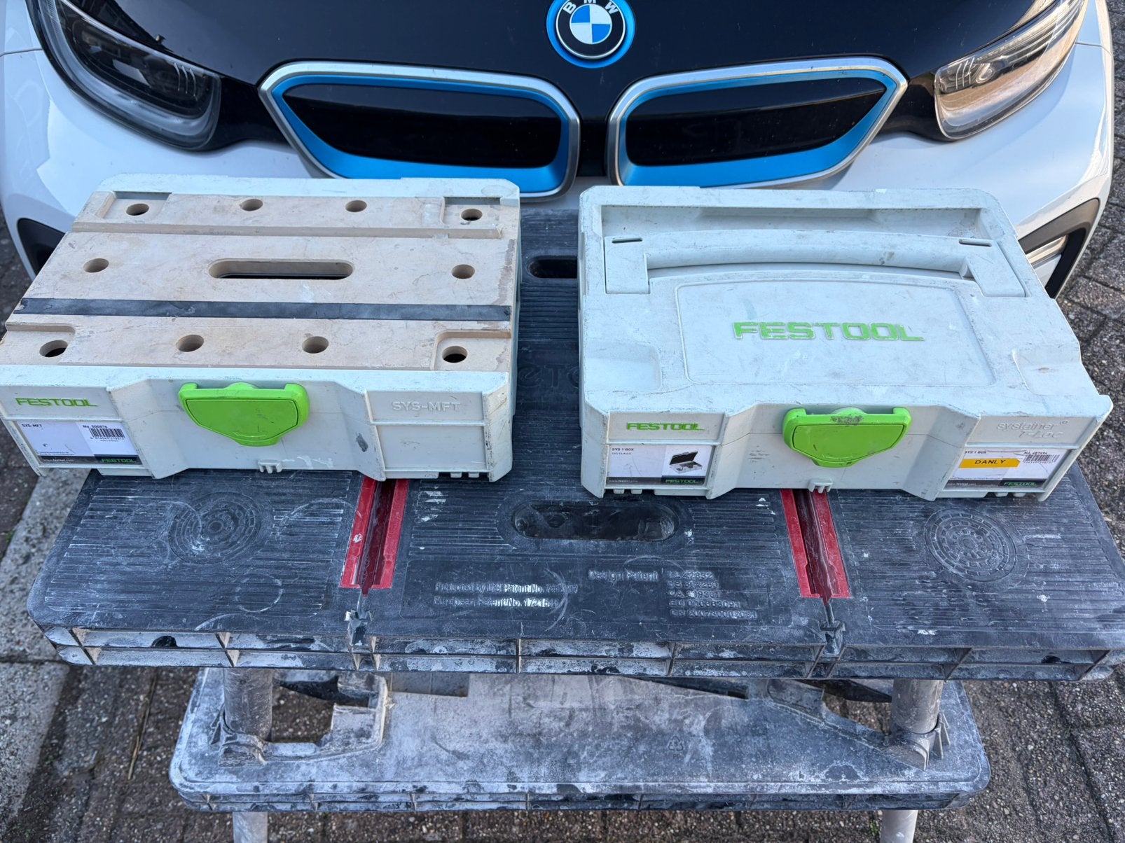 2x Festool Systainer SYS-MFT  incl. inhoud, Ophalen