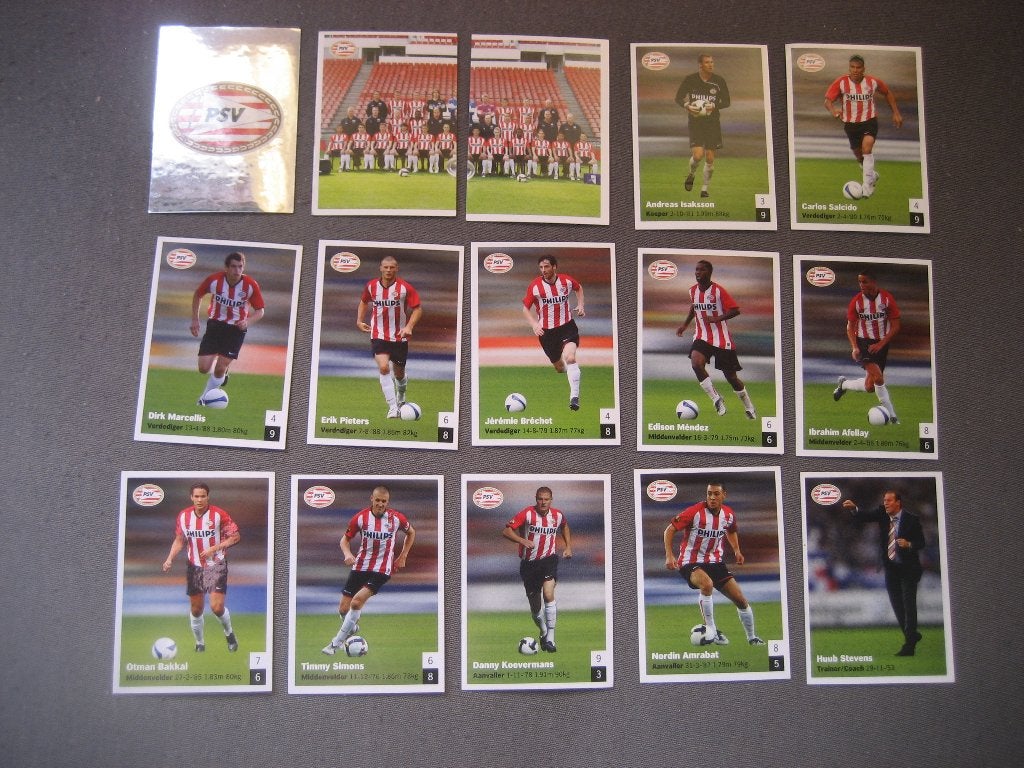 voetbalkaartjes van psv, Ophalen, Zo goed als nieuw, PSV, Overige typen