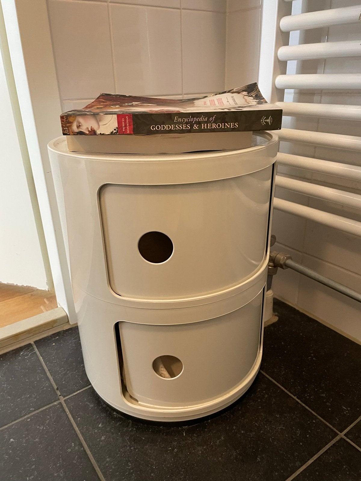 Kartell Componibili Kastje - 2 Lades, Ophalen, Gebruikt, 1 of 2 laden, Minder dan 25 cm