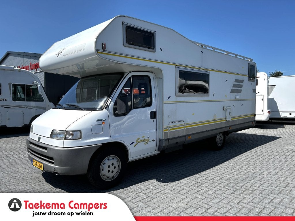 Hymer Swing 684 INRUILKOOPJE/Stapelbed, Alkoof, Fiat, 7 tot 8 meter, Bedrijf