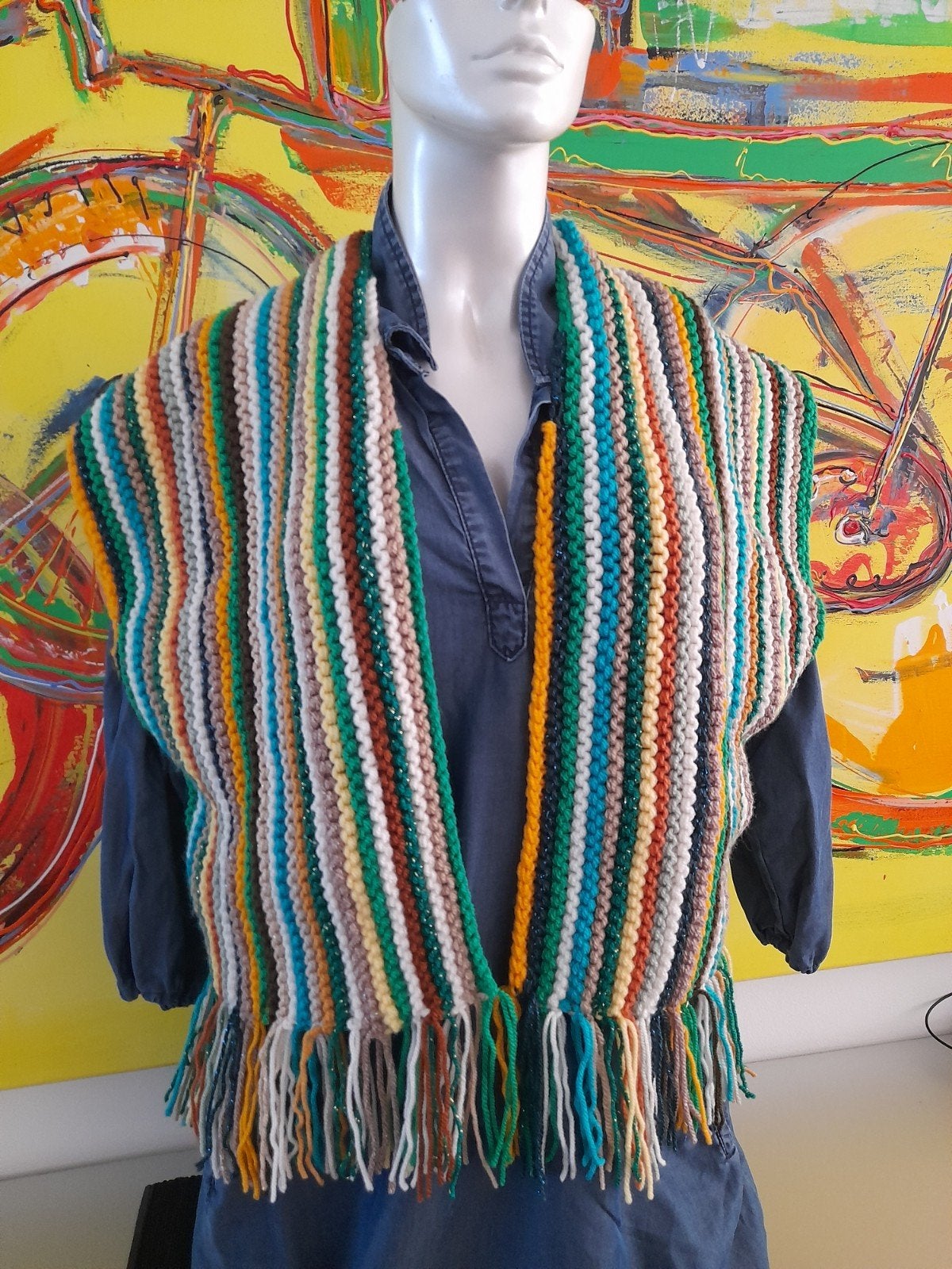 Nieuw handgebreid Gilet model SEA New York, Kleding | Dames, Ophalen of Verzenden, Nieuw, Maat 38/40 (M)