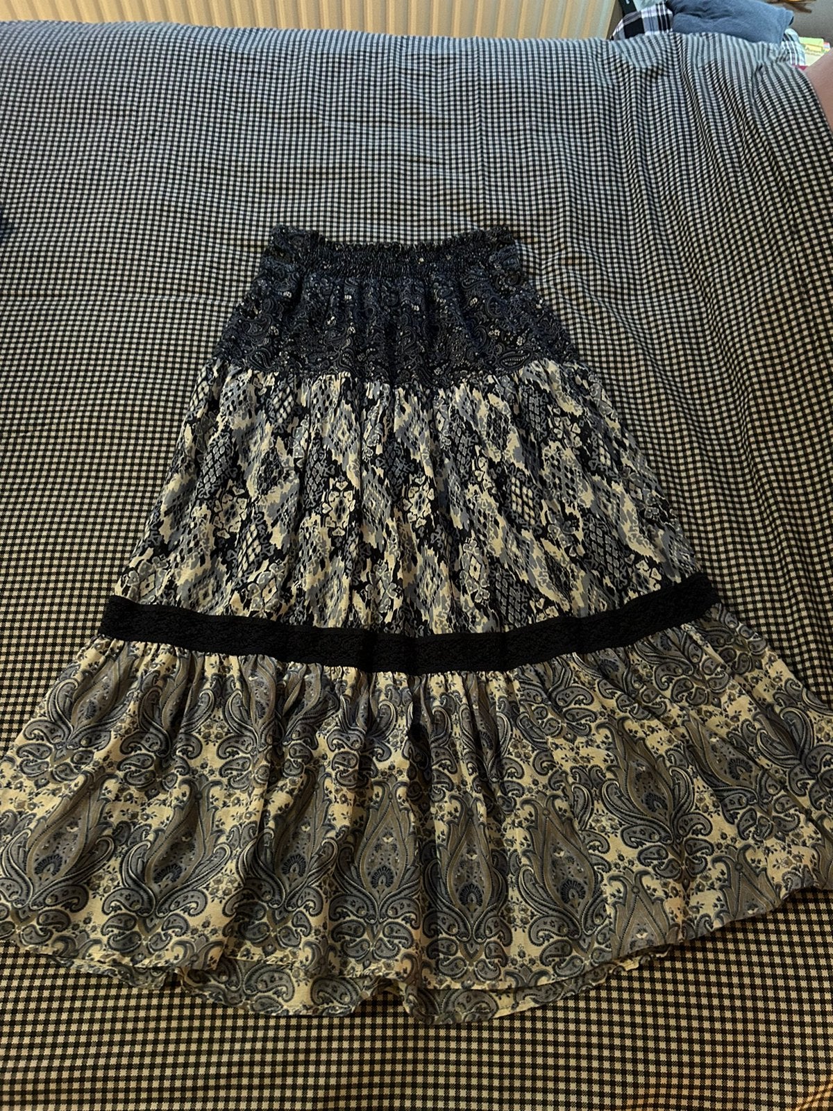 Tchibo Midi Skirt, Kleding | Dames, Blauw, Ophalen of Verzenden, Zo goed als nieuw, Maat 36 (S)