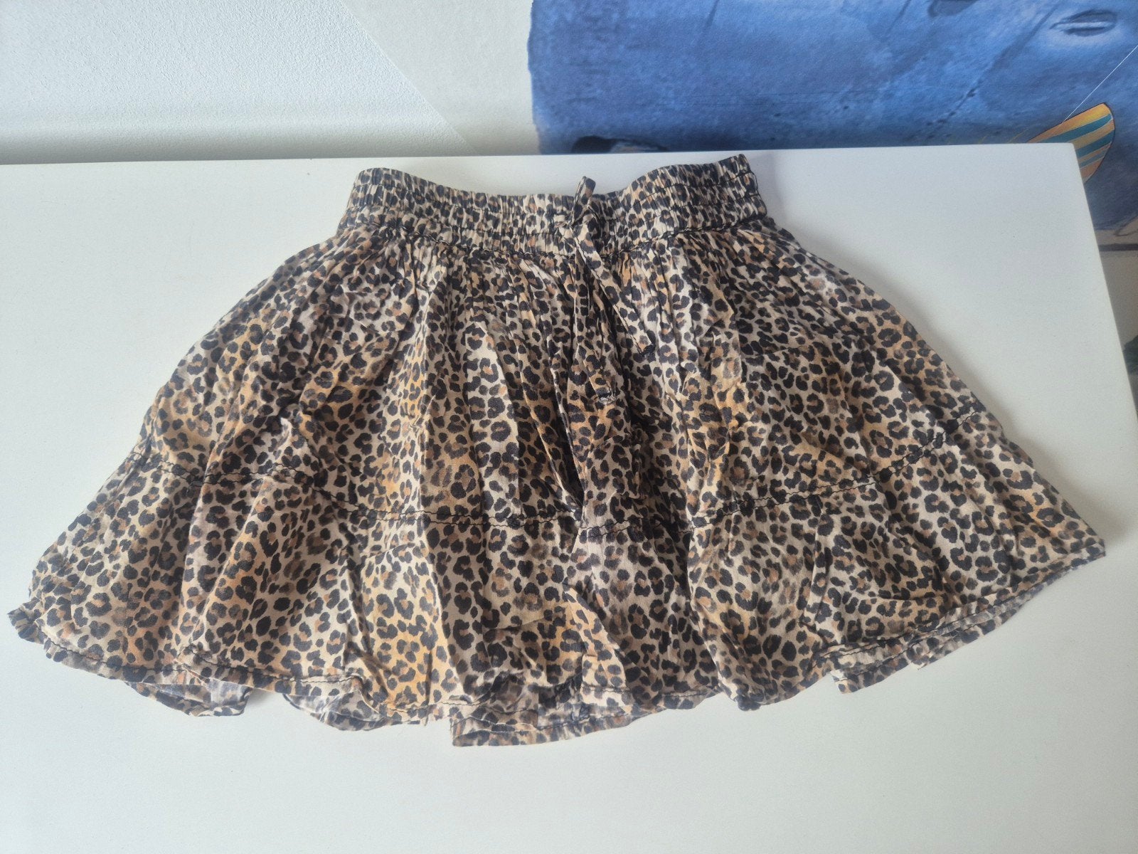 Zara panterprint broekrokje maat 122, Meisje, Ophalen of Verzenden, Zo goed als nieuw, Zara