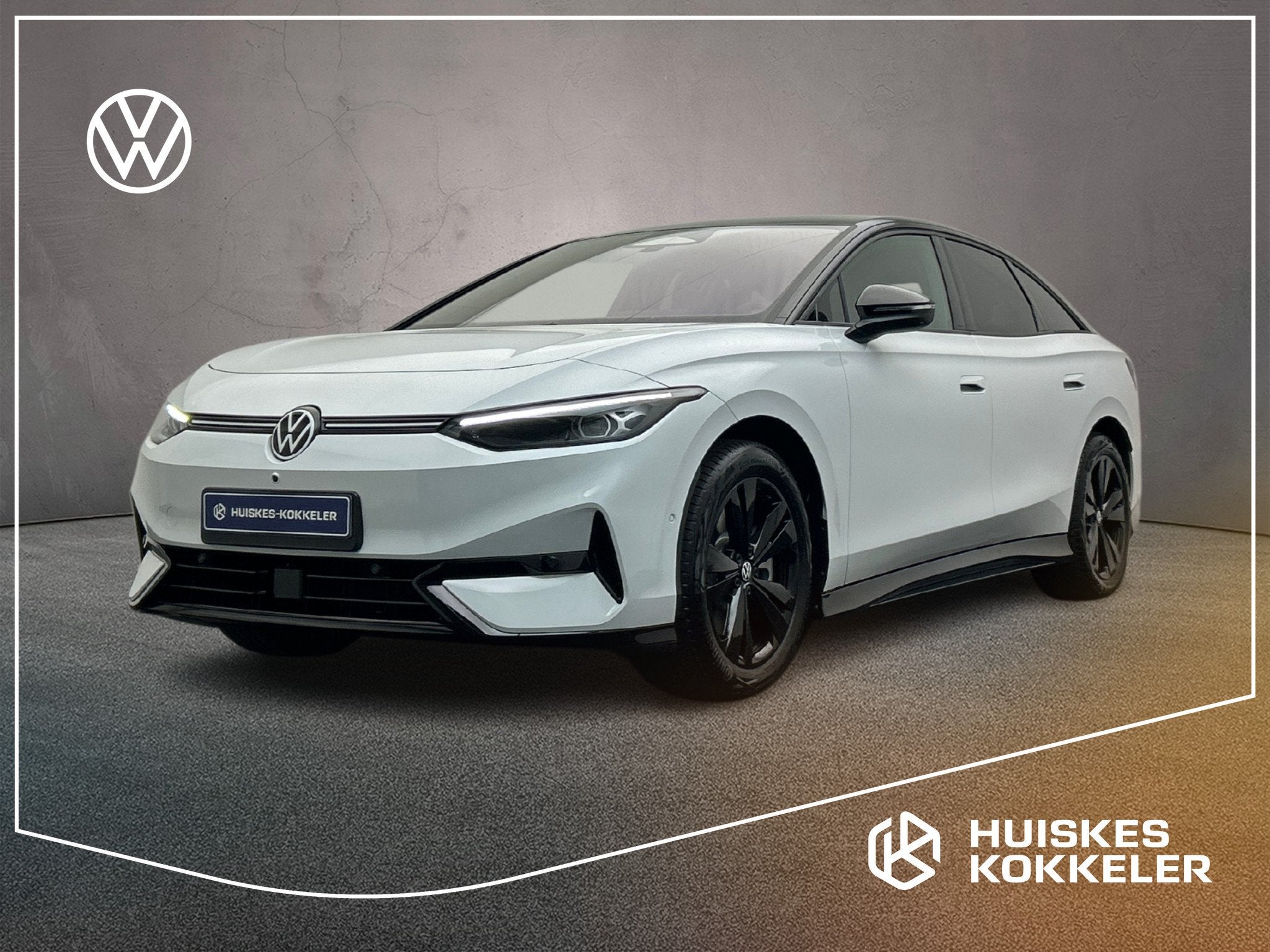 Volkswagen ID.7, Auto's, Automaat, Wit, 286 pk, Nieuw