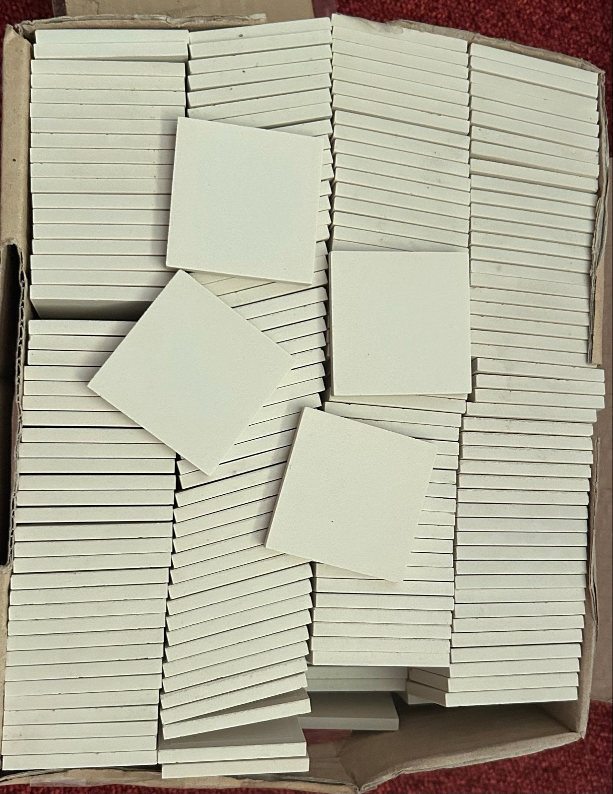Winckelmans tegeltjes 5x5 cm - Zwart, Wit, Rood, Ophalen, Keramiek, Overige typen, Nieuw