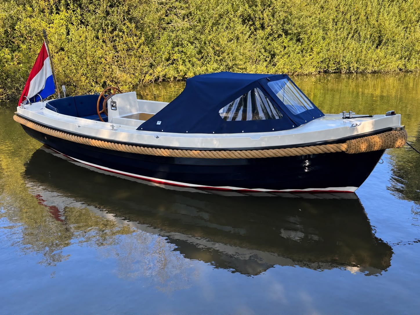 Interboat 19 vetus 27pk vaarklaar vzv nieuwe kap, Watersport en Boten, Gebruikt, Diesel, Polyester, Makma