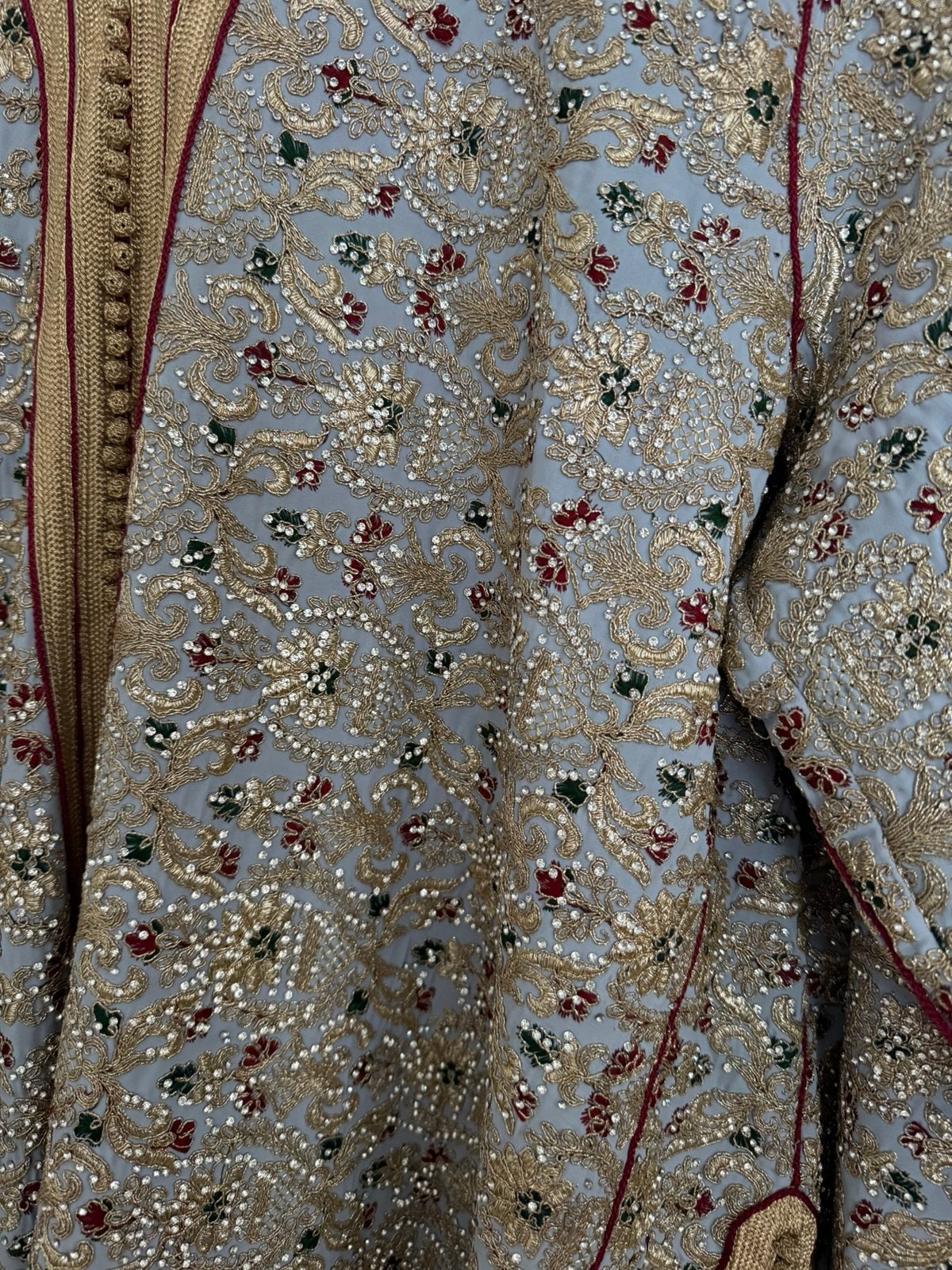 Marokkaanse jurk, Overige typen, Blauw, Maat 46/48 (XL) of groter, Nieuw