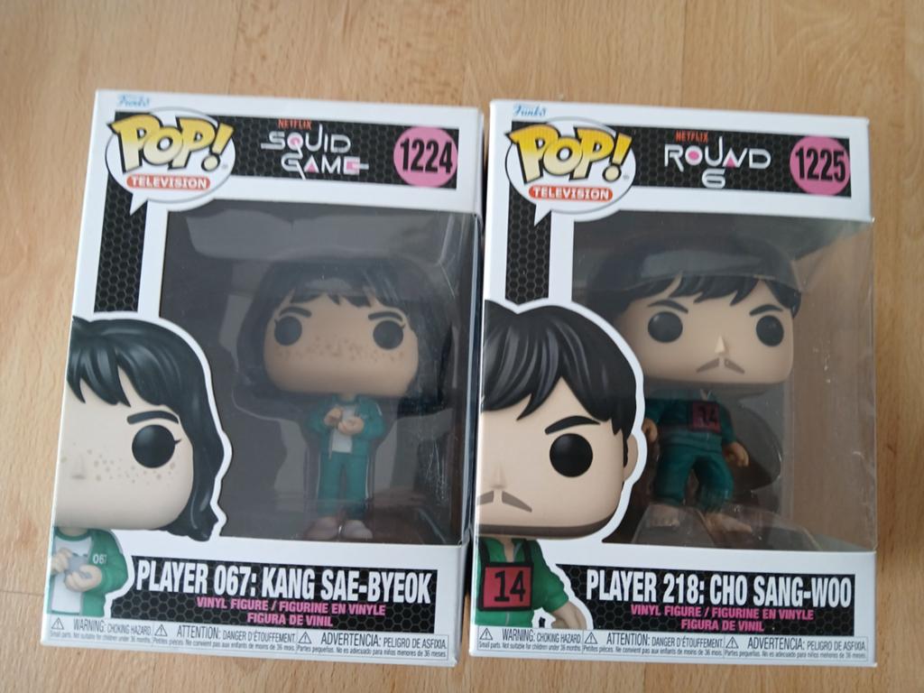Funko Pop! Squid Game & Star Wars Figuren (4 stuks), Verzamelen, Poppetjes en Figuurtjes, Ophalen of Verzenden, Nieuw