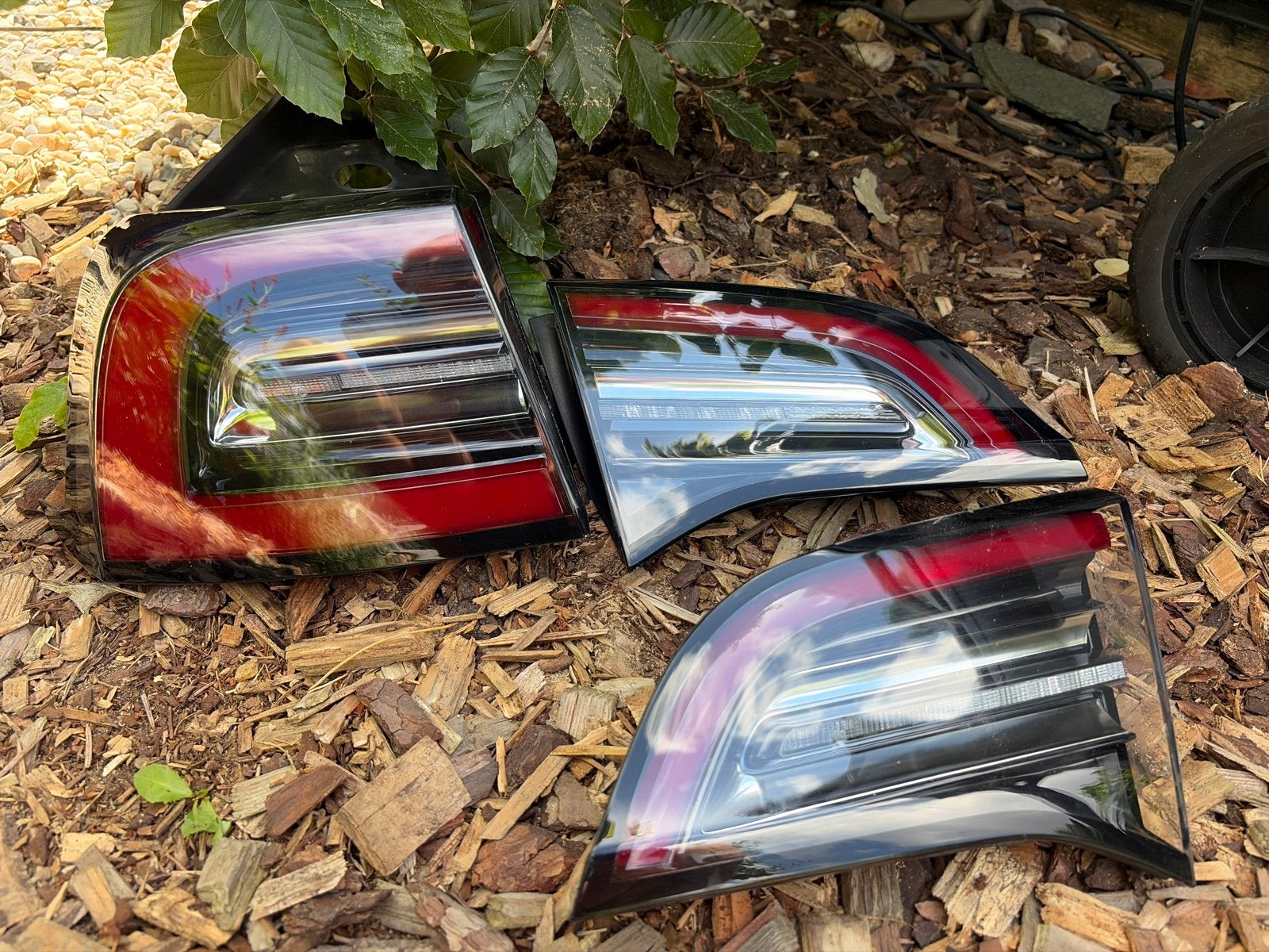 Tesla Model 3 Achterlichten 2019, Auto-onderdelen, Verlichting, Ophalen, Gebruikt, Overige automerken