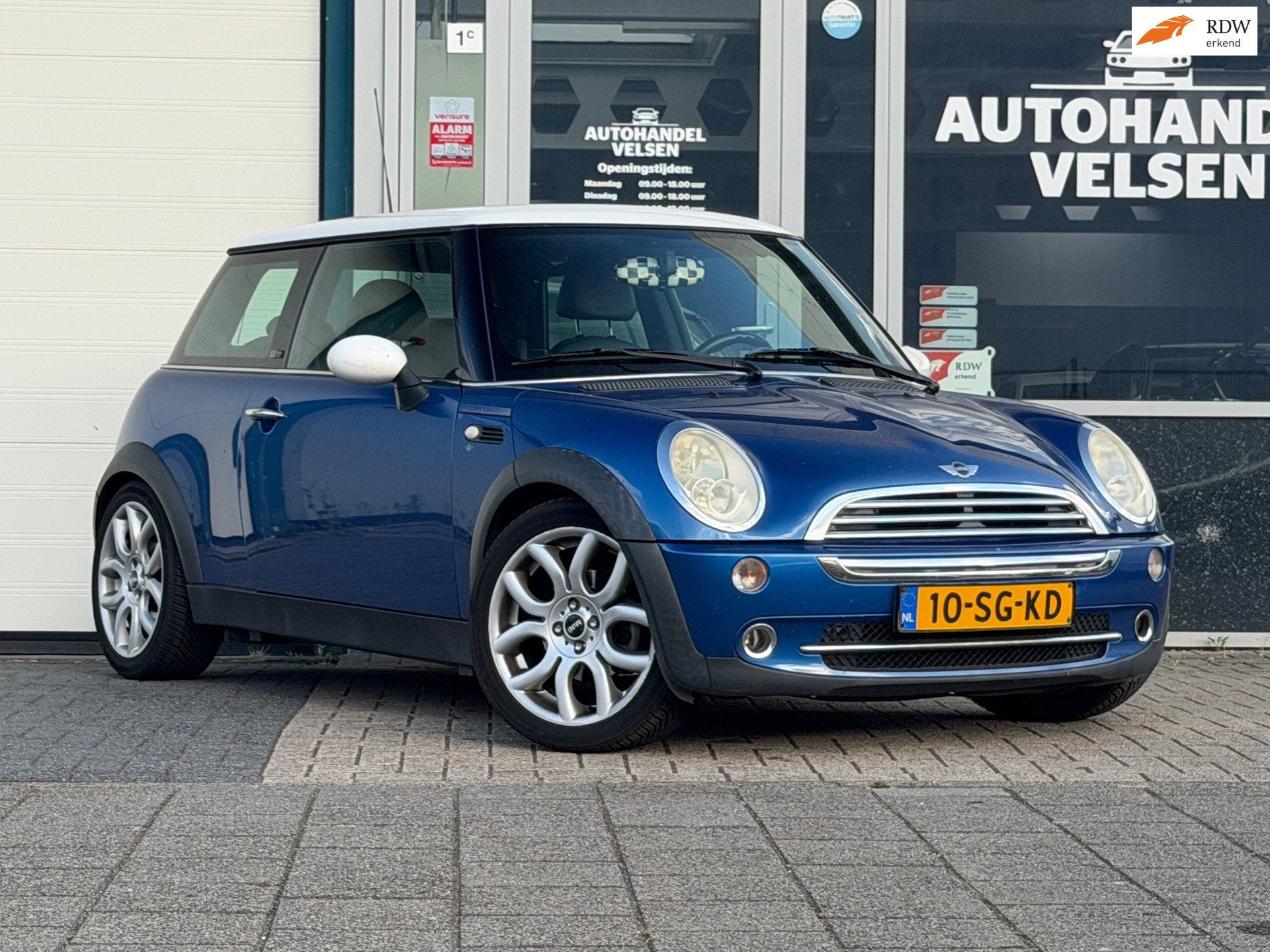 Mini 3-Deurs 1.6 Cooper Checkmate, Voorwielaandrijving, Gebruikt, Zwart, 4 cilinders