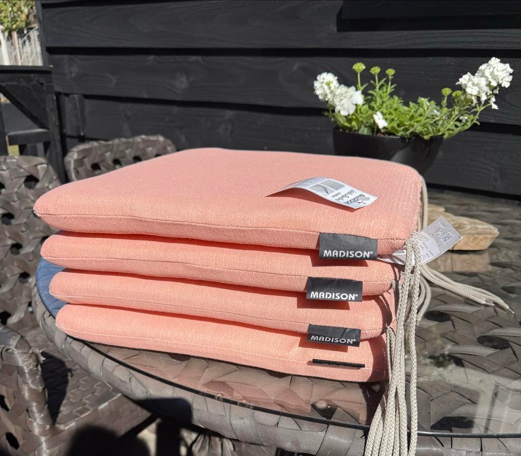 Madison Waterafstotende Tuinkussens - Nieuw (4 stuks), Tuin en Terras, Tuinmeubel-accessoires, Ophalen of Verzenden, Nieuw