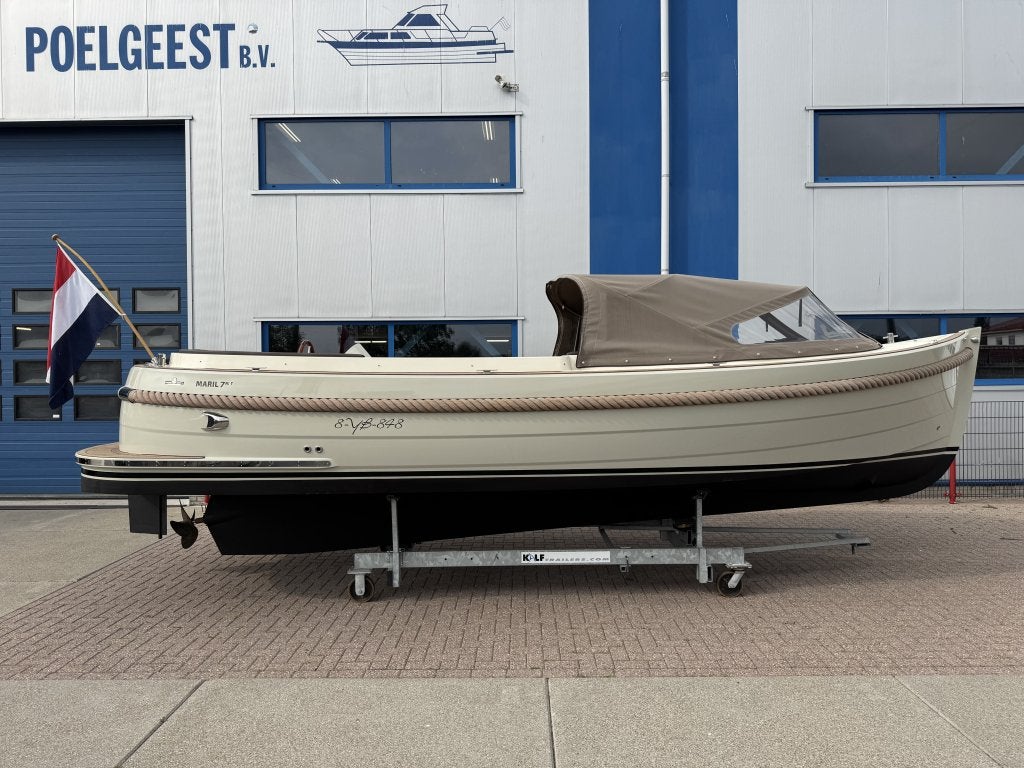 Maril 7Nxt met Yanmar 80 pk, Watersport en Boten, Sloepen, 3 m, Zonnedek, Binnenboordmotor, Maril