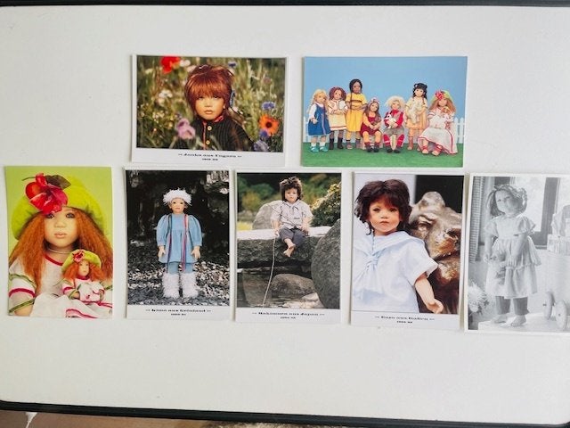 6 x gekleurde ansichtkaart Annette Himstedt Club. NIEUW., Ophalen, Nieuw, Overige typen