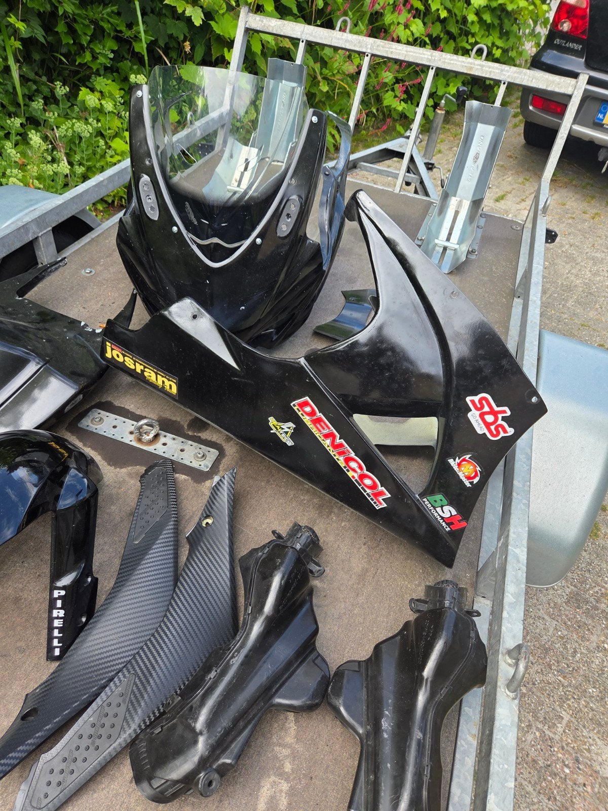 Race kuipset Suzuki gsxr 1000 k7/k8, Ophalen