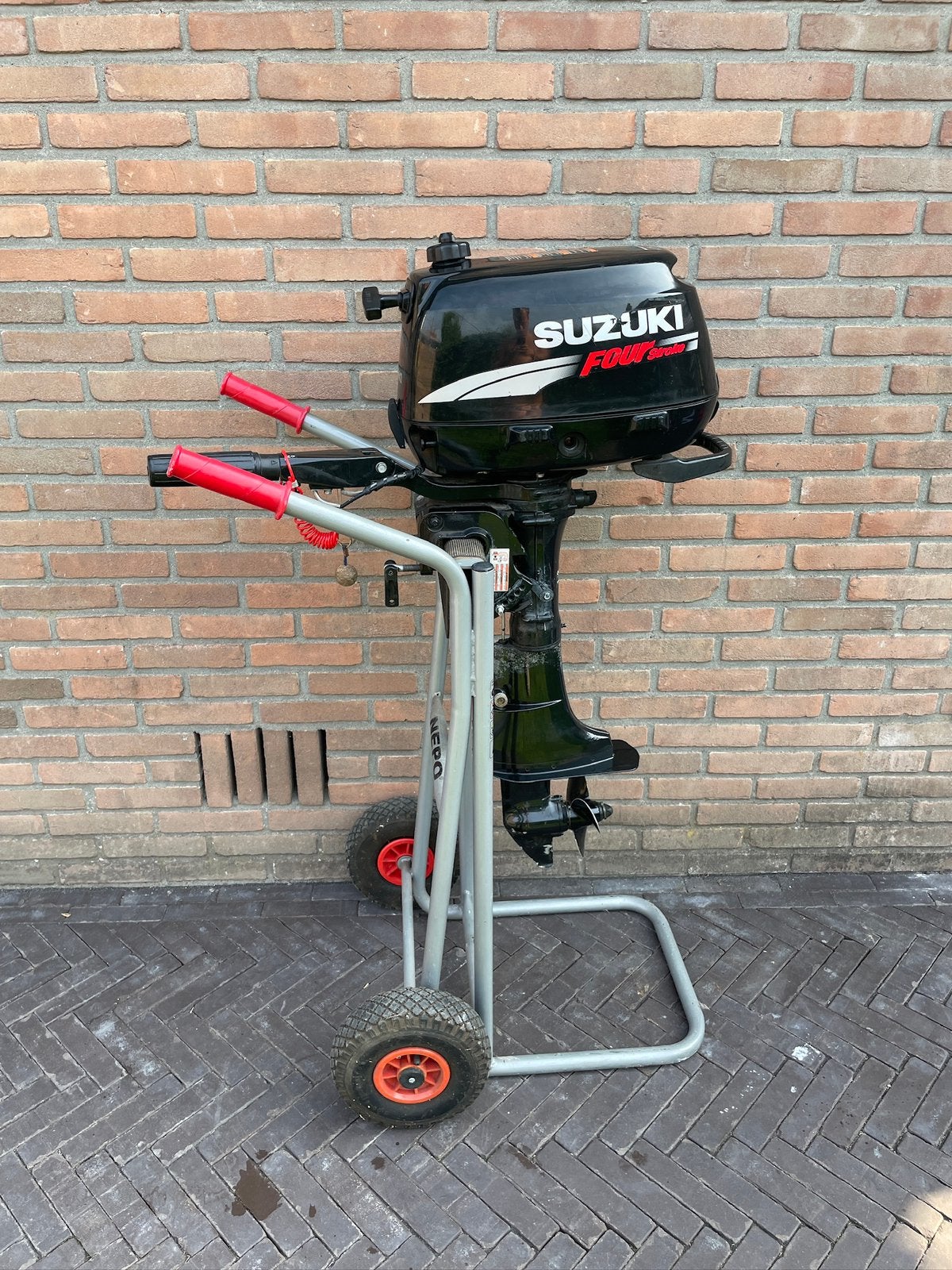 Nepo motorbok buitenboordmotor tm 250kg - zware kwaliteit, Watersport en Boten, Ophalen of Verzenden, Gebruikt