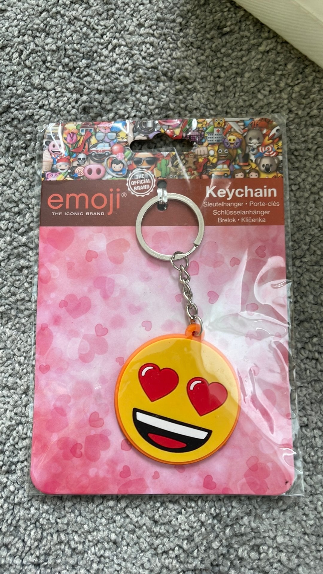 Emoji sleutelhanger, Verzamelen, Sleutelhangers, Ophalen of Verzenden, Nieuw, Knuffel of Figuurtje