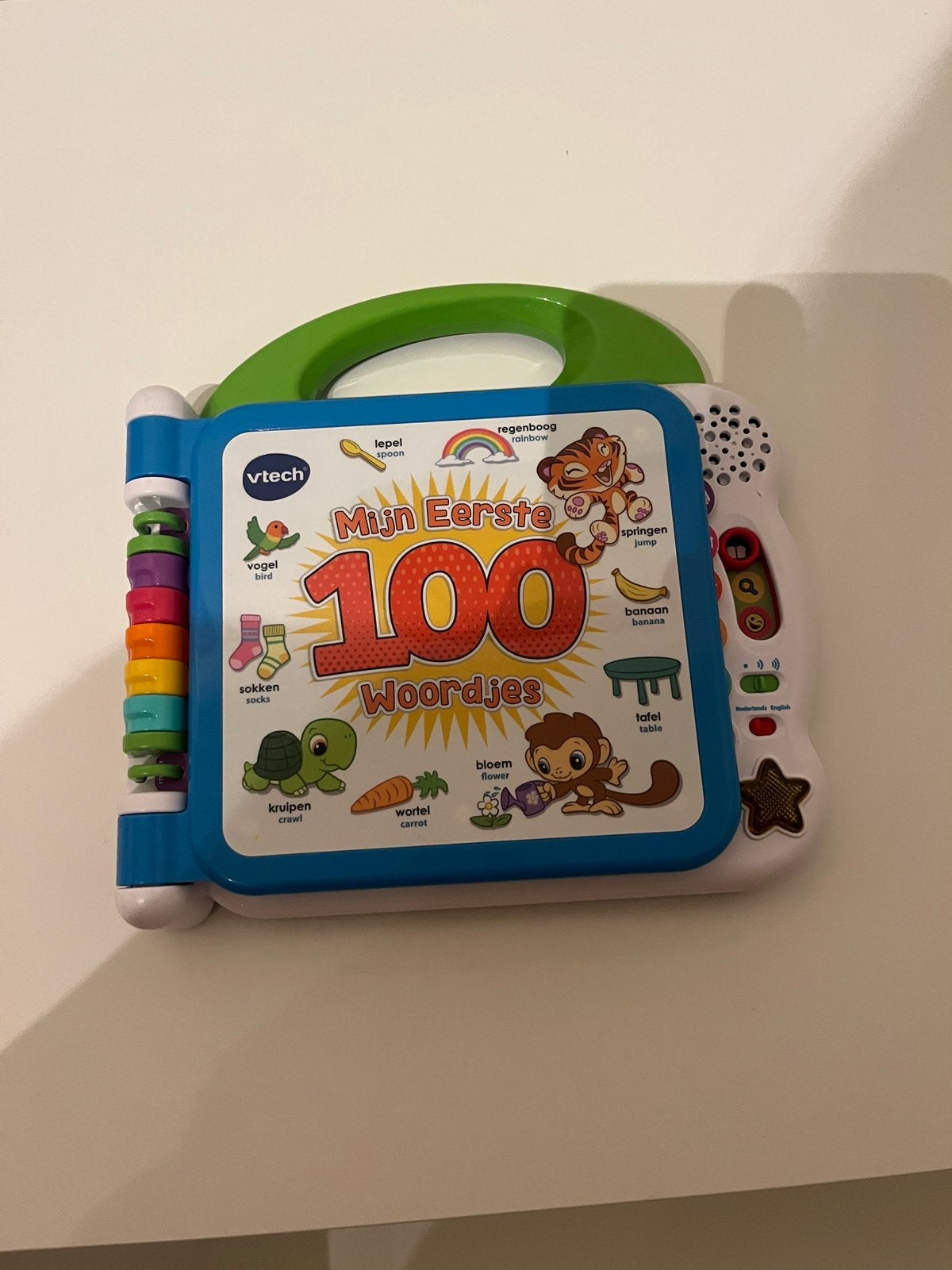 Vtech mijn eerste 100 woordjes, Ophalen, Zo goed als nieuw, 6 maanden tot 2 jaar