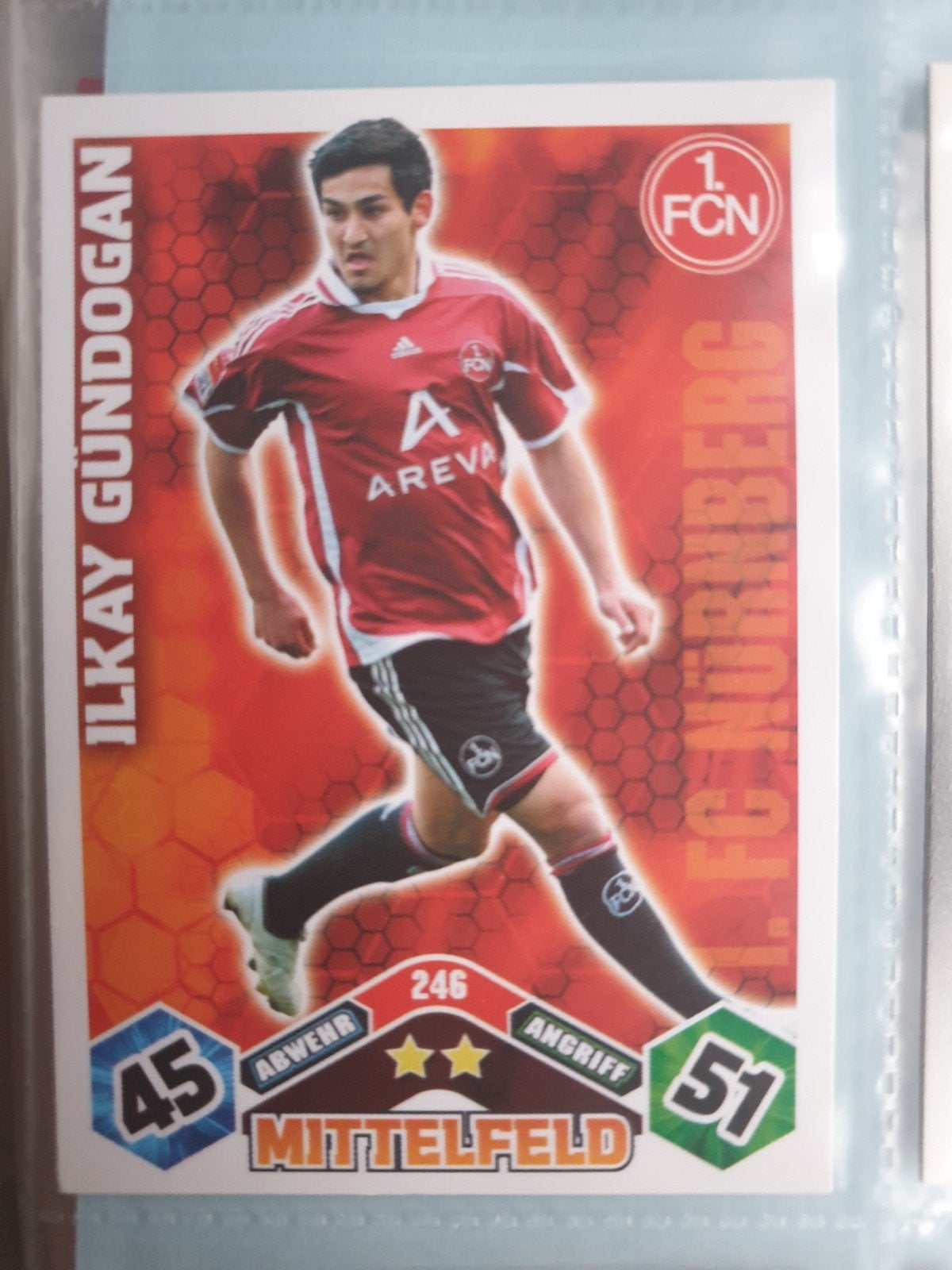 Ilkay Gündogan rookie card 1.FC Köln Topps Panini like, Ophalen, Nieuw, Buitenlandse clubs, Poster, Plaatje of Sticker
