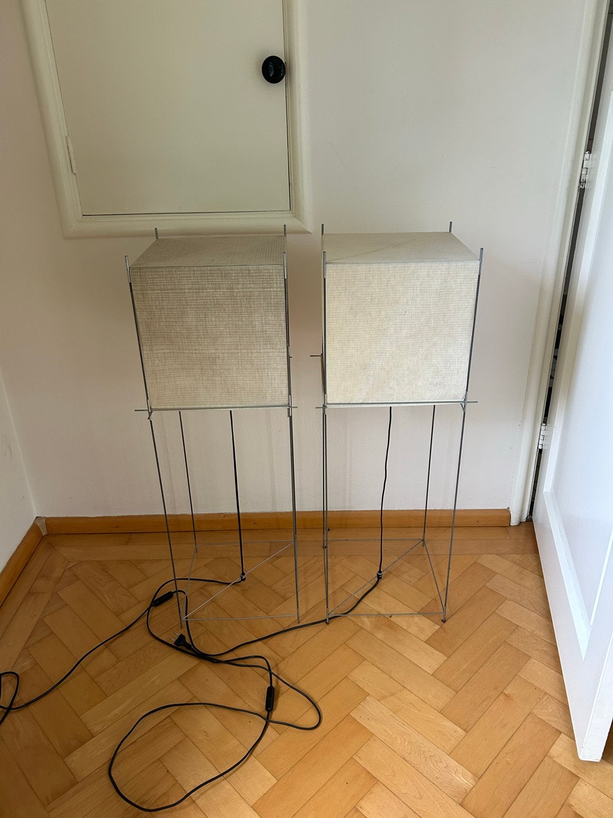 2 Lotec vloerlampen - Modern design, Ophalen, Gebruikt, 100 tot 150 cm, E27 (groot)
