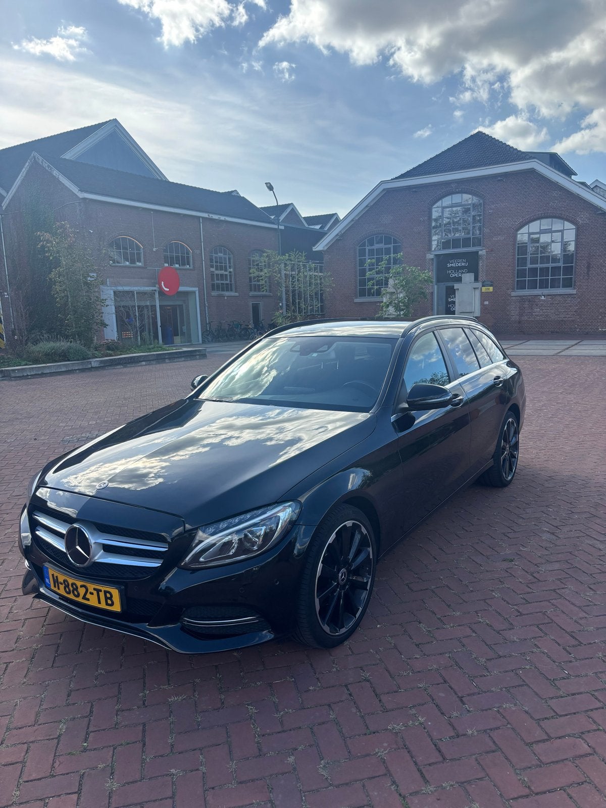 Mercedes-Benz C-Klasse C200 CDI Premium Black line Edition, Auto's, Automaat, 1800 kg, 4 cilinders, Stationwagon