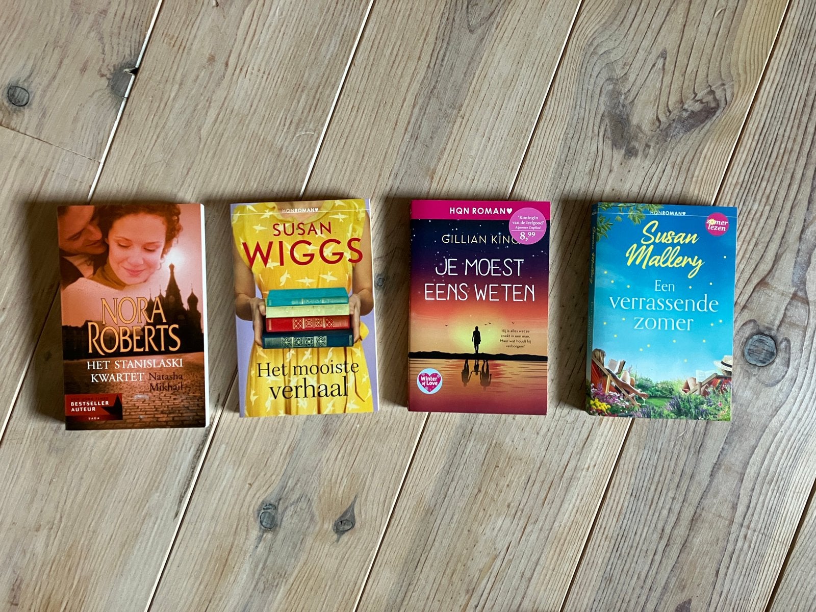 Romans: nora roberts, susan wiggs, gillian king, s. Mallery, Boeken, Ophalen of Verzenden, Zo goed als nieuw