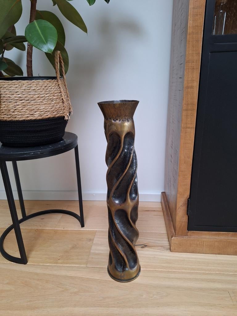Trench Art oude granaat 1943, Ophalen of Verzenden