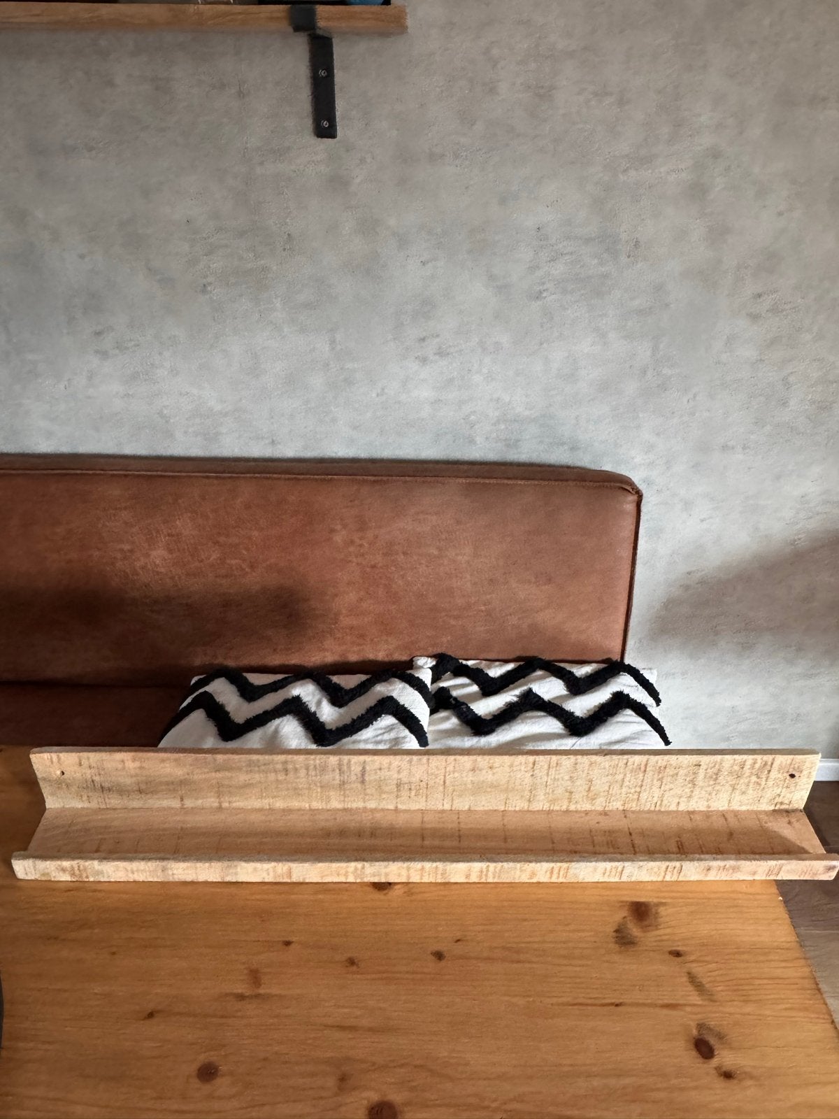 Houten wandplank/fotoplank van gerecycled hout, Ophalen of Verzenden, Gebruikt