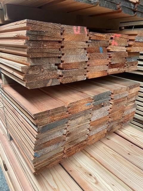 Zweeds rabat Lariks, Ophalen, Minder dan 25 mm, Nieuw, Plank