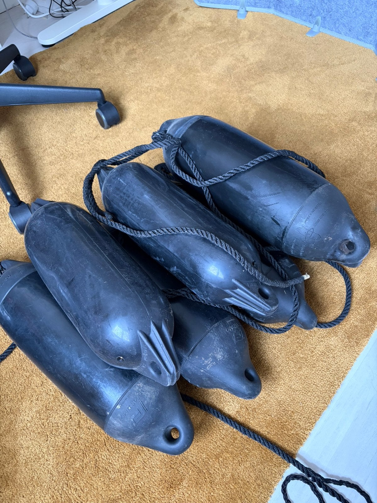 Stootwil fender set, Watersport en Boten, Ophalen, Gebruikt, Overige typen