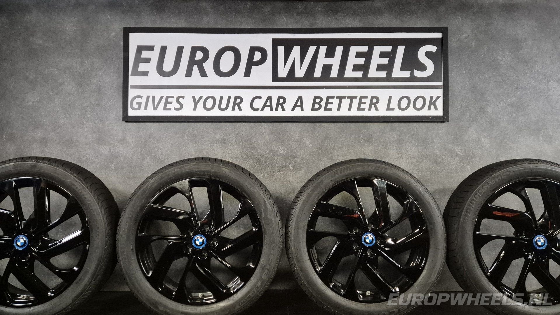 BMW i3 i3S 19 inch OEM velgen zomerbanden TPMS, Auto-onderdelen, 19 inch, Gebruikt, 155 mm, -