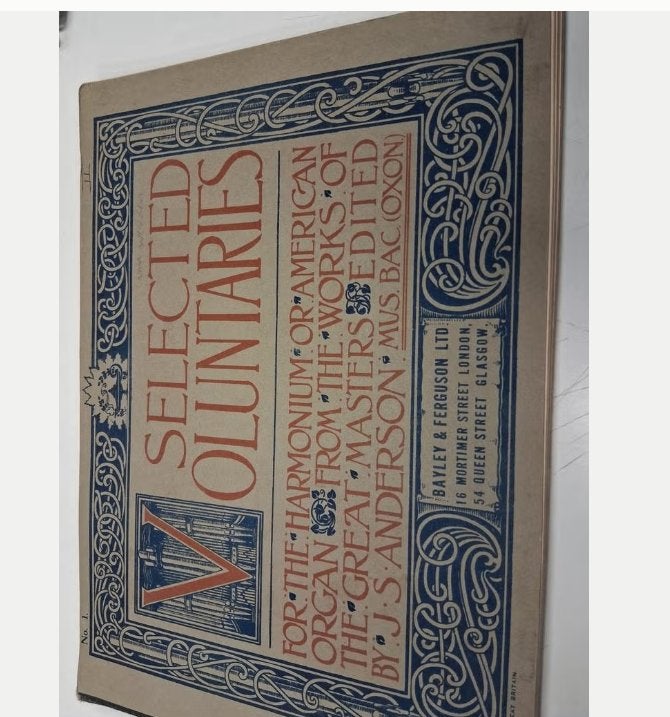 Selected Voluntaries voor Harmonium/Orgel - Grote Meesters, Boeken, Ophalen of Verzenden, Gelezen