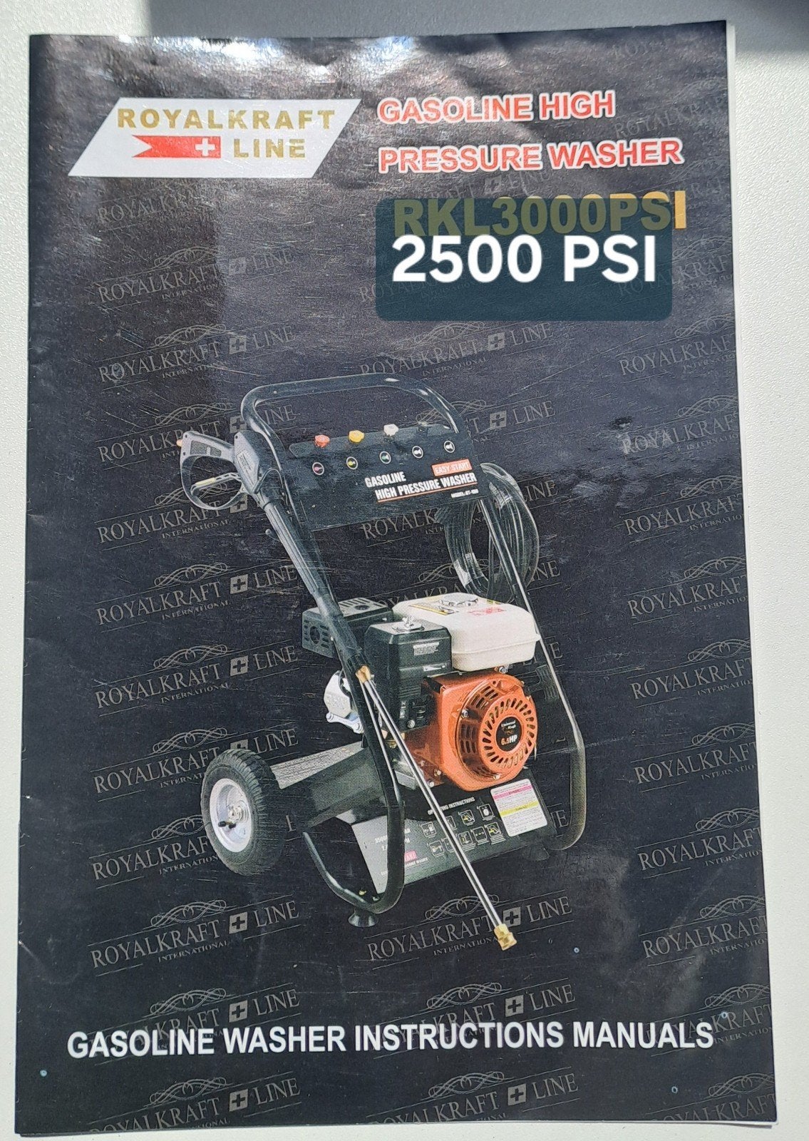 Profi Jet B16-220 Benzine Hogedrukreiniger 2500 PSI, Doe-het-zelf en Verbouw, Reinigingsmachines, Ophalen, Gebruikt