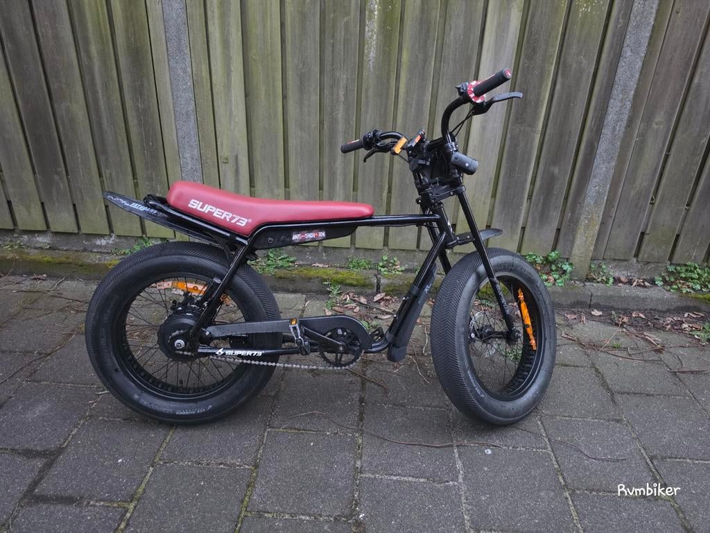 Super73ZG elektrische fiets, Fietsen en Brommers, Elektrische fietsen, Gebruikt, Minder dan 47 cm, 30 tot 50 km per accu, Ophalen