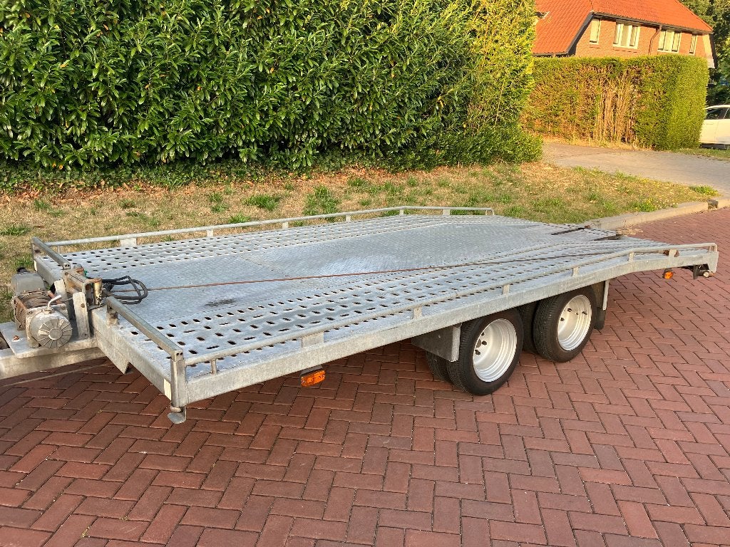 witteveen oprijkar autoambulance bj 2015 elektrische lier, Ophalen, Gebruikt