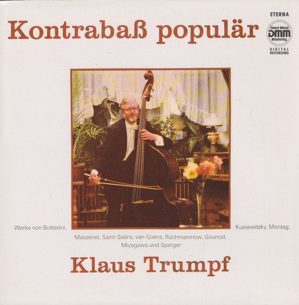 Klaus Trumpf - Kontrabass Popular (DIGITAL LP AMIGA), LP, Verzenden, 12 inch, Barok