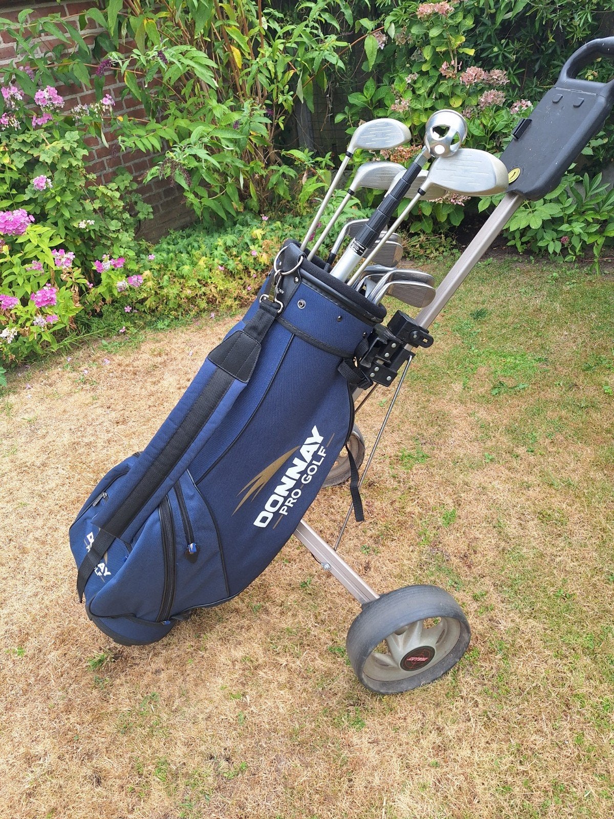 Dames golfset Echelon / Progen met golftrolley.r.h., Ophalen, Zo goed als nieuw, Set