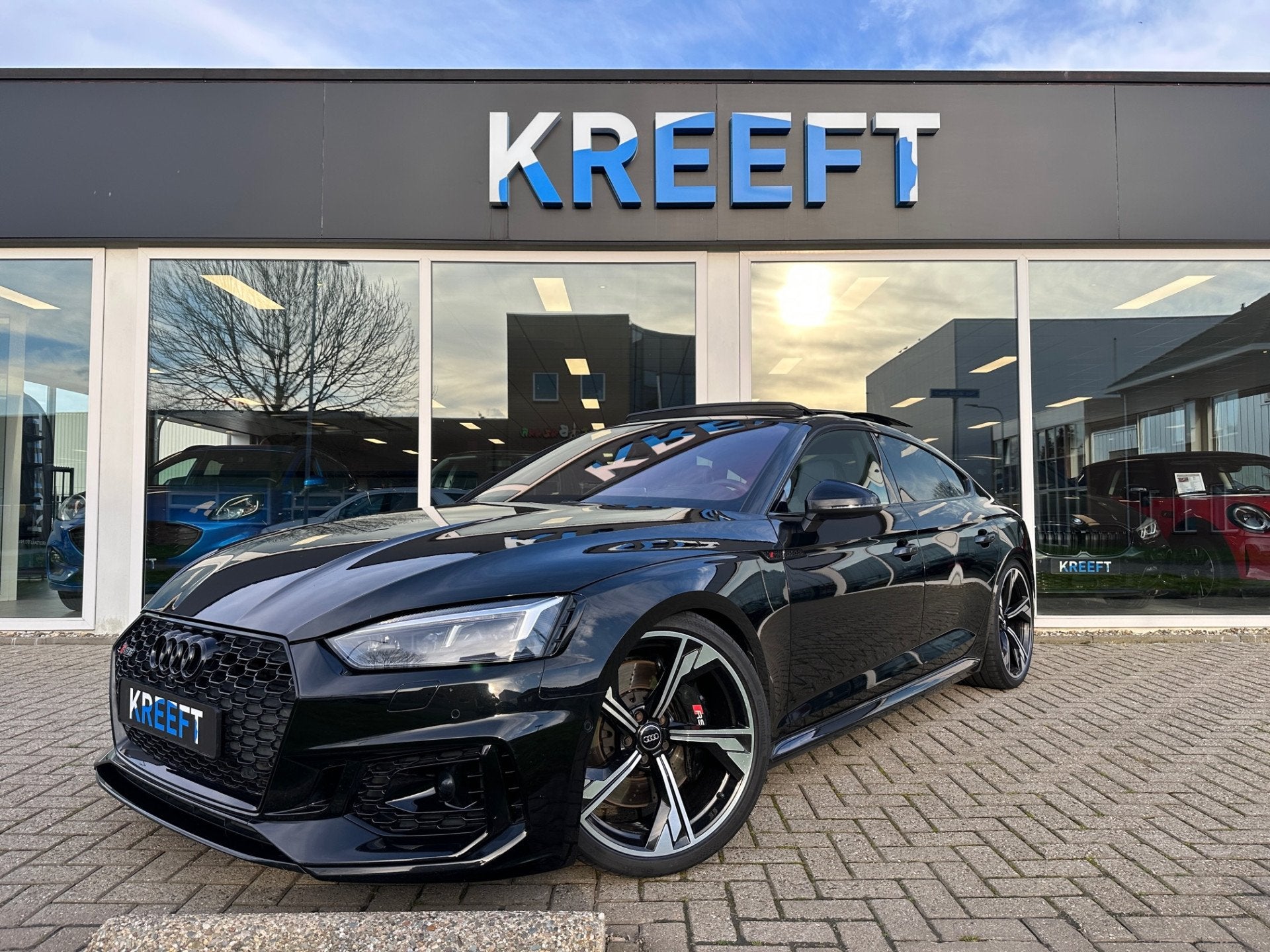 Audi A5 Sportback 2.9 TFSI RS 5 quattro Schuifdak | HUD | B&, Auto's, Audi, Automaat, Gebruikt, Met garantie (alle), 451 pk