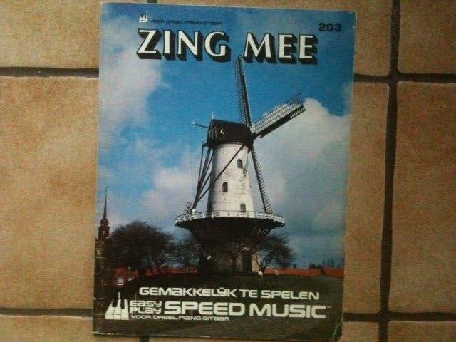 easy speed music: Oude hollandse hits-ZING MEE-grote noten, Keyboard, Gebruikt, Ophalen of Verzenden, Artiest of Componist