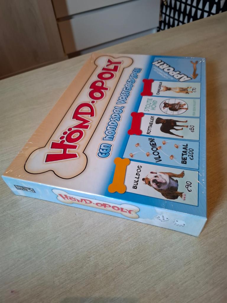 Hond-Opoly Bordspel - Nieuw in verpakking, 123 Game Street, Cincinnati, OH 45202, USA, Late for the Sky Production Company, Nieuw