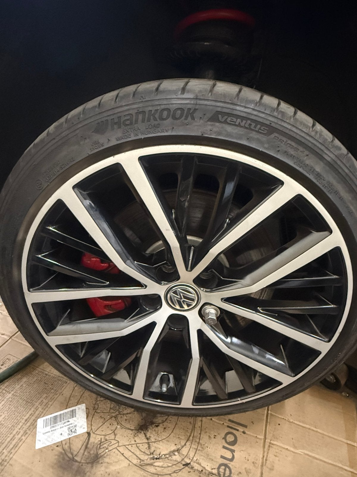 Polo gti velgen 17 inch 5x100, Ophalen, Zo goed als nieuw