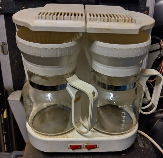 Duo koffiezetapparaat, Ophalen of Verzenden, Zo goed als nieuw, Koffiemachine